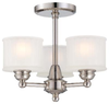Semi-Flush Mts.-Drum Shade - 604467 - Light Center (The)
