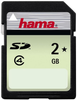Memory Card, Sd, Class 4, 2Gb; Blank Media Flash Memory Type Hama - 49AC5760 - Newark, An Avnet Company