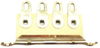 Terminal Strip, 4 Position; Stud Size Imperial Abbatron Hh Smith - 96F9080 - Newark, An Avnet Company