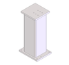Naams Arh600 Drop Away Leaf Riser - Top Mount Machine Base Mounting | Tech Rim S -  - Tech Rim Standards, LLC
