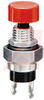 Switch, Pushbutton,SPST, N.C., red button - 70216895 - Allied Electronics, Inc.