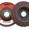 Dynabrade Type 29 Coated Aluminum Oxide Flap Disc - P40 Grit - 4 1/2 in Diameter - 7/8 in Center Hole - 78386 - 616026-78386 - R. S. Hughes Company, Inc.