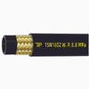EN 853 1SN-16 Single Layer Steel Wire Braided Smooth Cover High Pressure Flexible Hydraulic Hose -- 1SN1602 - Image