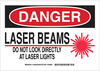 Radiation & Laser Sign - 129263 - Brady Corporation
