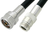 N Male to N Female With Knurl Cable 36 Inch Length Using PE-C400 Coax - PE37950-36 - Pasternack