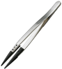 Tweezer, Straight/round, Ss, 130Mm; Tweezer Type Ideal-Tek - 27W2336 - Newark, An Avnet Company