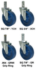 Stem Caster - All Polyurethane Wheel - Model K3 - K3AP5X - Caster City, Inc.