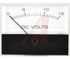 PANEL METER, 2.5INCH 0-15VDC 5%SURFACE MOUNT - 70043516 - Allied Electronics, Inc.