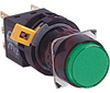Switch,Pushbutton,Illuminated,ROUND,GREEN,Momentary - 70174264 - Allied Electronics, Inc.