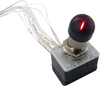 TL Series Toggle Switch, 4 pole, 2 position, Leadwire terminal, Locking Lever -- 4TL32-3D - Image