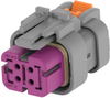Automotive Housing, Plug, 4Pos, Key C; Product Range Te Connectivity - 22AJ2045 - Newark, An Avnet Company