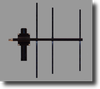 Fully Welded Yagi 3-Element Antenna -- Y6623D-200 - Image