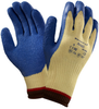 Ansell Powerflex 80-600 Blue/Yellow 8 Kevlar Cut-Resistant Glove - ANSI 2 Cut Resistance - Latex Palm Only Coating - 076490-06409 - 076490-06409 - R. S. Hughes Company, Inc.