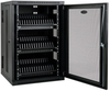 48-Device USB Charging Station Cabinet with Sync for iPad and Android Tablets, Wall-Mount and Cart Options, Black -- CS48USB
