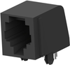 Rj25 Connector, Jack, 6P6C, 1 Port, Cat3; Modular Connector Type Amp - Te Connectivity - 18AH0371 - Newark, An Avnet Company
