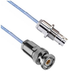 TRB 3-SLOT SOLDER/CLAMP PLUG TO 4-LUG SOLDER/CLAMP BULKHEAD NON-ISOLATED CABLE JACK M17-176-00002 .129 O.D. CABLE - MP-2428-12 - MilesTek Corporation