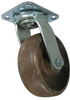 Swivel Caster - High Temp Glass - Nylon Wheel - Model 9 - 9NP5x2-S - Caster City, Inc.