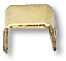 Zipper Bottom Stops #10 - Gold - ZPB10GO - Cleaner's Supply, Inc.