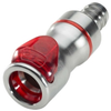 LQ6 Series Chrome Plated Brass Connectors for Liquid Cooling -- 62362 - Image