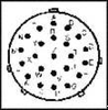 Circular Connector Receptacle Size 18, 23 Position, Panel; Product Range Itt Cannon - 93F9025 - Newark, An Avnet Company