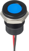 Led Panel Indicator, 12.7Mm, Blu, 12Vdc; Led Color Apem - 73AC6566 - Newark, An Avnet Company