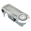 Compression Latch, Lever Latch, Auto Relock, Raiway Standard, 1-5mm Panel, 1-18mm Grip, Not Sealed, Zinc Alloy, Chrome Plated, Bright -- C2-52-3141 - Image