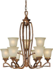 2283-09-41 Mid. Chandeliers-Glass Up - 416899 - Capital Lighting, Inc.