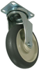 Swivel Caster - Crowned Polyurethane on Polyolefin - Model 3 - 3GPC3x1-1/4-S - Caster City, Inc.