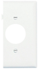 Sectional, Single Receptacle Openings, End Sections - PJSE7W - Legrand