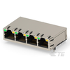 Modular/Ethernet Connector (RJ45) Jacks With Magnetics - 17-2496694-4-ND - DigiKey