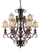 3529CB-440 Large Chandeliers-Candle - 431715 - Capital Lighting, Inc.