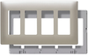 Decorative Screwless Wall Plate with Plastic Subplate -- SWP264NI - Image