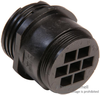 Circular Connector Receptacle Size 23, 7 Position Free Hanging; Product Range Amp - Te Connectivity - 46F1152 - Newark, An Avnet Company