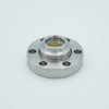Zinc Selenide (ZnSe) Viewport, Uncoated, UHV Rated Vacuum Optics, 0.40″ View Dia, 1.33″ Conflat Flange - A14345-1-CF - MPF Products, INC.