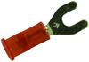 Terminal, Spade/fork, #6, Crimp, Red; Product Range 3M - 78H3361 - Newark, An Avnet Company