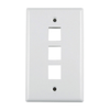 Keystone Faceplates, Frames - FPTRIPLE-W-ND - DigiKey