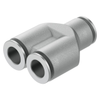 Fittings, Couplings, and Distributors - 2171-NPQM-Y-Q8-E-P10-ND - DigiKey