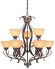 14429-BST Mid. Chandeliers-Glass Up - 712142 - Capital Lighting, Inc.