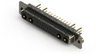 Combo D-Sub Conn, Rcpt, Dc-21W4, Th; Product Range Edac - 54AJ1907 - Newark, An Avnet Company