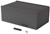 Enclosure, Instrument, Alum, Black; Enclosure Type Hammond - 81AC1670 - Newark, An Avnet Company