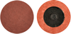 Merit AO Coarse Grit TR (Type III) Quick-Change Fiber Disc - 69957399698 - Norton Abrasives