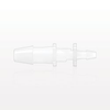 Straight Reducer Connector, Barbed, Natural - 61211 - Qosina Corp.
