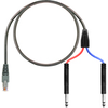 R/A Shrouded Banana-Alligator Clip-Green-6ft - TC-3004GN - Westek Electronics, Inc.