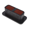 Rectangular Connector Housings - 1734-DRC12-70PB-ND - DigiKey