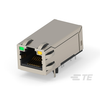 Modular/Ethernet Connector (RJ45) Jacks With Magnetics - 17-2496558-1-ND - DigiKey