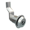 VISE ACTION® Compression Latch, Large Size, 7 mm Triangle, Zinc Alloy, Chrome Plated, Bright, 41 mm  Grip - E3-123-131 - Southco