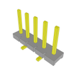 Headers, Male Pins - 612-HPM-05-02-T-S-VS-ND - DigiKey