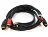 75ft S-Video with 2 RCA Cable Gold Plated - SV30-75 - SFCable.com
