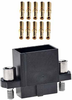 25+25 Pos. Female DIL 22 AWG Cable Conn. Kit, Extended Wall, Jackscrews - M80-4855042 - Harwin Plc