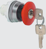 Non Illuminated Mushroom Head Pushbutton -- T11GM01 - Image